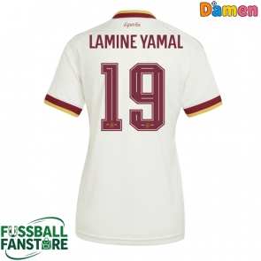 Spanien Lamine Yamal #19 Replik Auswärtstrikot Damen WM 2026 Kurzarm